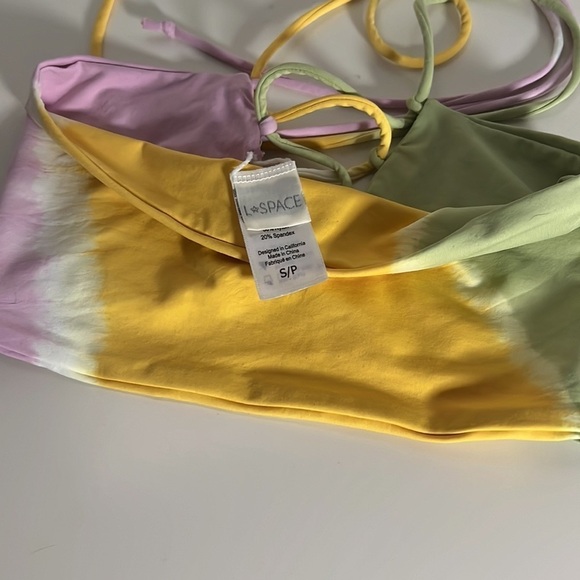 Lspace wave bandeau bikini top - Picture 6 of 6